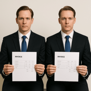 חשבוניות כפולות