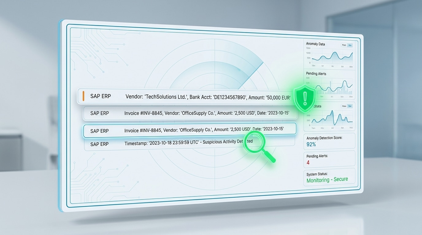 Early warning signs and red flags in SAP data